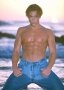 Hot Young Guy In Wet Jeans