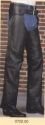 braided leather chaps